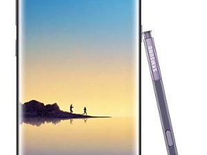 Samsung Galaxy Note8 N950U 64GB Unlocked GSM LTE Android Phone w/ Dual 12 Megapixel Camera - Orchid Gray