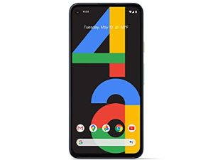 Google Pixel 4a - Unlocked Android Smartphone - 128 GB of Storage - Up to 24 Hour Battery - Barely Blue