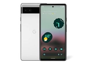 Google Pixel 6a - 5G Android Phone - Unlocked Smartphone with 12 Megapixel Camera and 24-Hour Battery - Chalk
