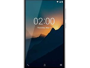 Nokia 2.1 - Android 9.0 Pie (Go Edition) - 8 GB - Single SIM Unlocked Smartphone - 5.5" Screen - Grey/Silver - International
