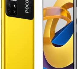 Poco M4 PRO 5G + 4G Volte Global Unlocked GSM 6.6" Octa Core 50mp Camera (Not Verizon/Boost/Cricket CDMA) + Car Fast Car Charger Bundle (128GB+6GB