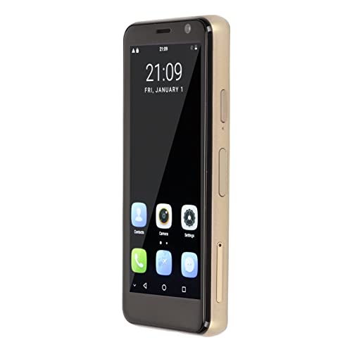 8MP and 13MP 4G Mini Mobile Phone Face Fingerprint Dual Card Unlock Student Dual Standby Compact Mini Smartphone (Gold) 8MP and 13MP 4G Mini Mobile Phone Face Fingerprint Dual Card Unlock Student Dual Standby Compact Mini Smartphone (Gold)