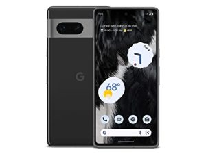 Google Pixel 7-5G Android Phone - Unlocked Smartphone with Wide Angle Lens and 24-Hour Battery - 128GB - Obsidian (Renewed)