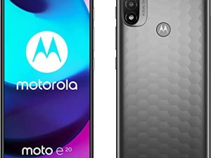Motorola Moto e20 Dual-SIM 32GB ROM + 2GB RAM (GSM only | No CDMA) Factory Unlocked 4G/LTE Smartphone (Gray) - International Version