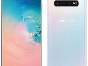 Samsung Galaxy S10 G973U 128GB T-Mobile Locked Android Phone - Prism White (Renewed)