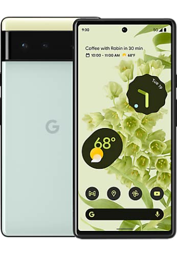 Google Pixel 6 5G UW 128GB Sorta Seafoam Smartphone-Verizon (Renewed) Google Pixel 6 5G UW 128GB Sorta Seafoam Smartphone-Verizon (Renewed)