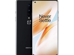 OnePlus 8 (5G) 128GB+8GB(RAM) 90Hz Display (T-Mobile/Sprint Unlocked) IN2017 Single SIM Smartphone - Black (Renewed)
