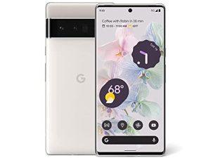 Google Pixel 6 Pro - 5G Android Phone - Unlocked Smartphone with Advanced Pixel Camera and Telephoto Lens - 256GB - Cloudy White