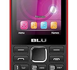 BLU Tank II T193 Unlocked GSM Dual-SIM Cell Phone w/Camera and 1900 mAh Big Battery - Unlocked Cell Phones - Retail Packaging (Red)