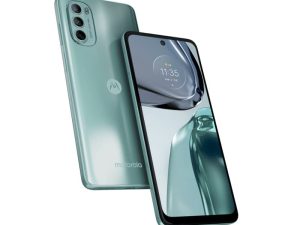 Motorola Moto G62 Dual-SIM 128GB ROM + 4GB RAM (GSM Only | No CDMA) Factory Unlocked 5G Smartphone (Frosted Blue) - International Version