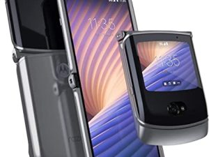 Motorola - moto razr 5G 256GB (Unlocked) - Polished Graphite - PAJS0007US (Renewed)