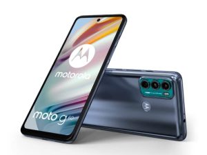 Motorola Moto G60 Dual-SIM 128GB ROM + 6GB RAM (GSM Only | No CDMA) Factory Unlocked 4G/LTE Smartphone (Dynamic Gray) - International Version