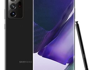 Samsung Electronics Galaxy Note 20 Ultra 5G Factory Unlocked Android Cell Phone | US Version | 128GB of Storage | Mystic Black (Renewed)