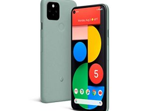 Google Pixel 5 - 5G Android Phone - Water Resistant - Unlocked Smartphone with Night Sight and Ultrawide Lens - Sorta Sage