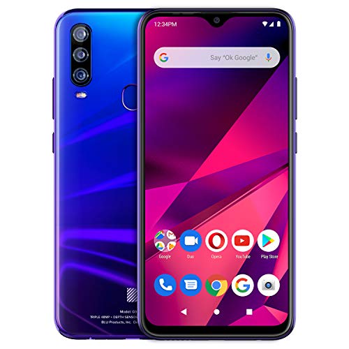 BLU G9 PRO | 2020 | All Day Battery | Unlocked | 6.3” HD+ Infinity Display | 128 GB | Triple 48MP Camera | US Version | US Warranty | Nightfall BLU G9 PRO | 2020 | All Day Battery | Unlocked | 6.3” HD+ Infinity Display | 128 GB | Triple 48MP Camera | US Version | US Warranty | Nightfall