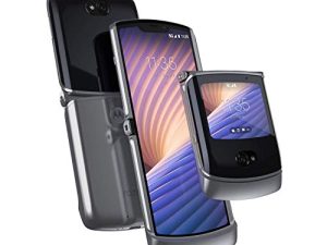 Motorola Razr 5G | Unlocked | Made for US by Motorola | 8/256GB | 48MP Camera | 2020 | Liquid Mercury