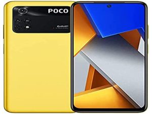 Poco M4 PRO 4G Volte Global Unlocked 128GB + 6GB GSM 6.6" 64 mp Camera (Not Verizon/Boost/Cricket/AT&T/Metro/Tmobile CDMA) + Car Fast Car Charger Bundle (Yelloww)