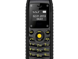 Galand Mini Cell Phone Send SMS Messages BM25 Super Mini Pocket Smart Phone Practical Black