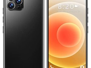LANSXXY Smartphone Unlocked Cell Phone IP14 5.5inch HD Waterdrop Screen Black Phone 2GB/16GB Android 10 Straight Talk Phone 5000mAh 128GB Extension Dual Sim Boost Mobile Phones(Black)
