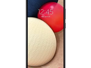 TracFone Samsung Galaxy A02s Prepaid Smartphone (Locked) - Black - 32GB - Sim Card Included