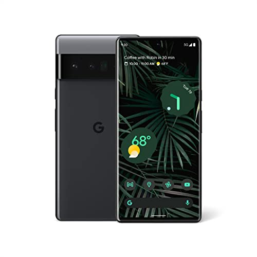Google Pixel 6 Pro - 5G Android Phone - Unlocked Smartphone with Advanced Pixel Camera and Telephoto Lens - 128GB - Stormy Black Google Pixel 6 Pro - 5G Android Phone - Unlocked Smartphone with Advanced Pixel Camera and Telephoto Lens - 128GB - Stormy Black