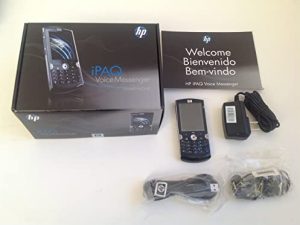 HP iPAQ Voice Messenger Smartphone Unlocked Quad-Band GSM Wireless Handheld Device w/Camera Bluetooth QWERTY 2.4" LCD