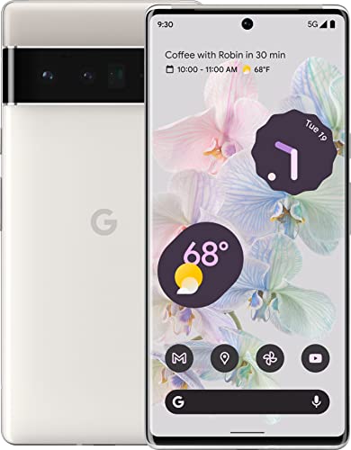 Google Pixel 6 Pro 5G UW 128GB Cloudy White Smartphone-Verizon Google Pixel 6 Pro 5G UW 128GB Cloudy White Smartphone-Verizon