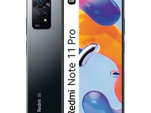 Xiaomi Redmi Note 11 Pro 4G Volte 128GB + 8GB Factory Unlocked 6.67" 108MP Camera Night Mode (Not Verizon Sprint Boost Cricket Metro At&T) + (w/Fast Car Charger Bundle) (Graphite Gray)