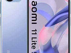 Xiaomi Mi 11 Lite NE 5G + 4G LTE Volte Global Unlocked GSM 64MP Triple Camera Worldwide GSM w/Fast Car Charger (Bubblegum Blue