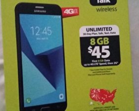 Samsung SM-S727VL Galaxy J7 Sky Pro 16GB Prepaid Straight Talk Smartphone Black