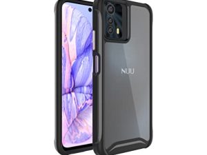 NUU B20 5G | Unlocked Android Smartphone | 6.5” FHD+ Display | 90Hz Refresh Rate | 48MP Triple Camera | 5000mAh Battery | 18W Fast Charge | Stardust Blue | TUDIA LUCION Protective CASE