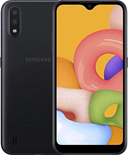 Samsung Galaxy A01 SM-A015A 16GB 5.7” Single-SIM Android Smartphone (Renewed) (Black Samsung Galaxy A01 SM-A015A 16GB 5.7” Single-SIM Android Smartphone (Renewed) (Black