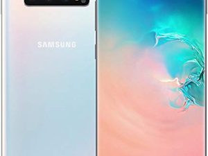 Samsung Galaxy S10+ Plus 128GB+8GB RAM SM-G975U Dual Sim 6.4" LTE T-Mobile Locked Smartphone (Prism White)