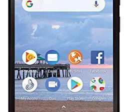 Simple Mobile TCL A1 4G LTE Prepaid Smartphone (Locked) - Black - 16GB - Sim Card Included - GSM