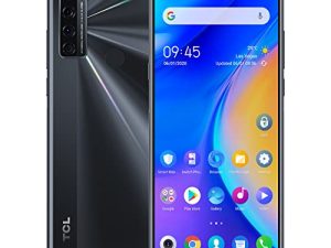TCL 20 SE Android 11 Smartphone Unlocked Cell Phone 6.82” HD+ Display 4GB+128GB 5000mAh 48MP Quad Camera Dual Speakers Octa-Core US Verison 4G Compatible for AT&T T-Mobile (Nuit Black)