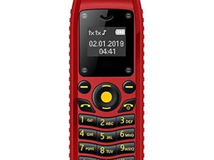 Galand Mini Cell Phone Send SMS Messages BM25 Super Mini Pocket Smart Phone Practical Red