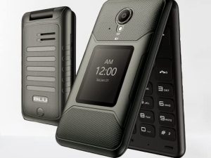 BLU Tank Flip T0100U | 2.8" Display| 2022| GSM Unlocked | 4G LTE Flip Phone (Bronze)
