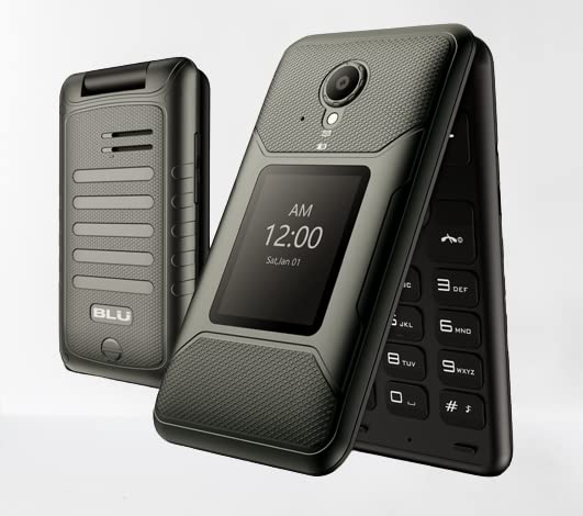 BLU Tank Flip T0100U | 2.8" Display| 2022| GSM Unlocked | 4G LTE Flip Phone (Bronze) BLU Tank Flip T0100U | 2.8" Display| 2022| GSM Unlocked | 4G LTE Flip Phone (Bronze)