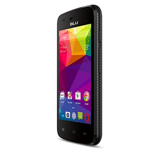BLU Dash L Unlocked Smartphone - Global GSM - Black BLU Dash L Unlocked Smartphone - Global GSM - Black