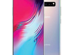 Samsung Galaxy S10 G977U 5G 256GB Factory Unlocked Android Smartphone - Crown Silver - (Renewed)