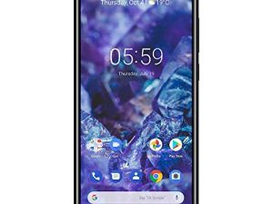 Nokia Mobile Nokia 5.1 Plus - Android 9.0 Pie - 32 GB - Dual Camera - Dual SIM Unlocked Smartphone (AT&T/T-Mobile/MetroPCS/Cricket/Mint) - 5.86" 19:9 HD+ Screen - Black (Renewed)