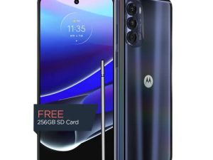 Moto G Stylus 5G | 2022 | Unlocked | Made for US by Motorola | 8/256 GB | 50MP Camera | Steel Blue