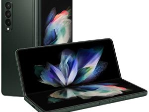 SAMSUNG Galaxy Z Fold 3 5G Factory Unlocked Android Cell Phone US Version Smartphone Tablet 2-in-1 Foldable Dual Screen Under Display Camera 256GB Storage