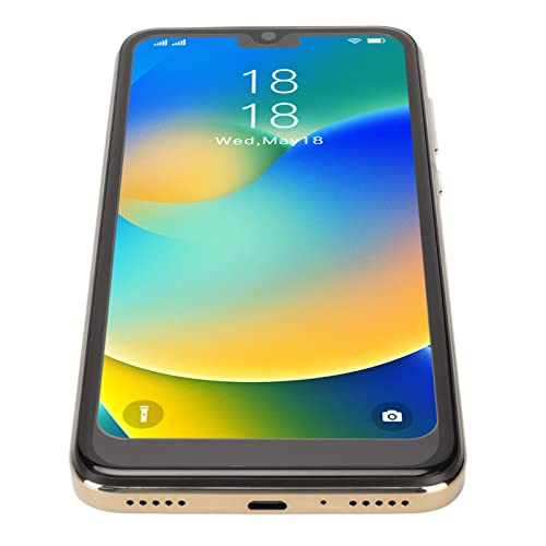 Unlocked Smartphone 6.1 HD Screen 100‑240V Golden Mobile Phone 6800mAh Business Battery (US Plug) Unlocked Smartphone 6.1 HD Screen 100‑240V Golden Mobile Phone 6800mAh Business Battery (US Plug)