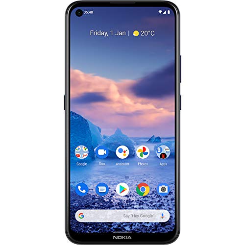 Nokia 5.4 | Android 10 | Unlocked Smartphone | 2-Day Battery | Dual SIM | US Version | 4/128GB | 6.39-Inch Screen | 48MP Quad Camera | Polar Night Nokia 5.4 | Android 10 | Unlocked Smartphone | 2-Day Battery | Dual SIM | US Version | 4/128GB | 6.39-Inch Screen | 48MP Quad Camera | Polar Night