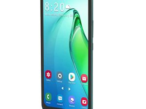 Smartphone Unlocked 5000mAh Battery 5G Network 128GB ROM Face Unlock 6GB Ram Front 12MP Rear 16MP LCD Message Cell Phone (US Plug)