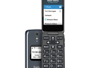 Jitterbug Flip2 Cell Phone for Seniors Gray