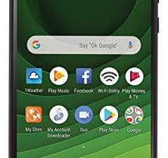 Tracfone Motorola Moto G7 Optimo MAXX 4G LTE Prepaid Smartphone (Locked) - Black - 32GB - SIM Card Included - CDMA