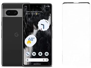 SETPOT Tempered Glass HD Screen Protector Protective Bundle | with Google Pixel 7 5G Smartphone Factory Unlocked Android