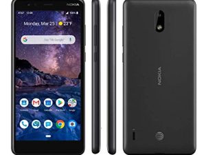 Nokia 3.1 A (2018) 32GB TA1140 for AT&T Prepaid Android Smartphone Black (Renewed)